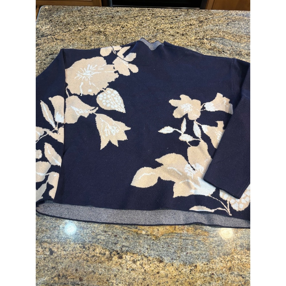 Anthropologie Maeve Carys Jo Faulkner Mock Neck Sweater Medium - Picture 2 of 11